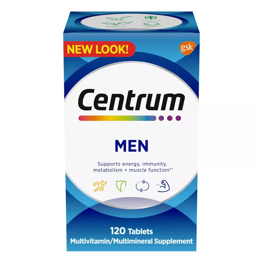 Centrum Men Multivitamin / Multimineral Dietary Supplement Tablets - 120ct