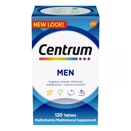 Centrum Men Multivitamin / Multimineral Dietary Supplement Tablets - 120ct