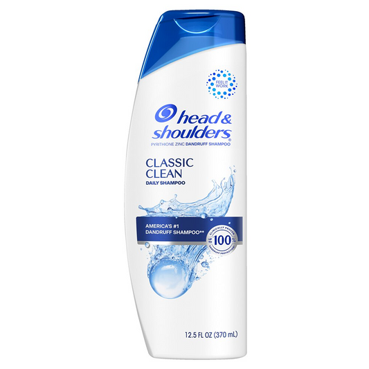 Head & Shoulders Classic Clean Dandruff Shampoo, 12.5oz