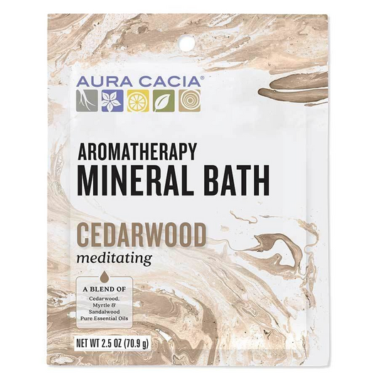 Aura Cacia Cedarwood Mineral Bath, 2.5 oz