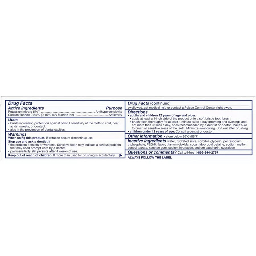 Sensodyne Extra Whitening Toothpaste - 4oz