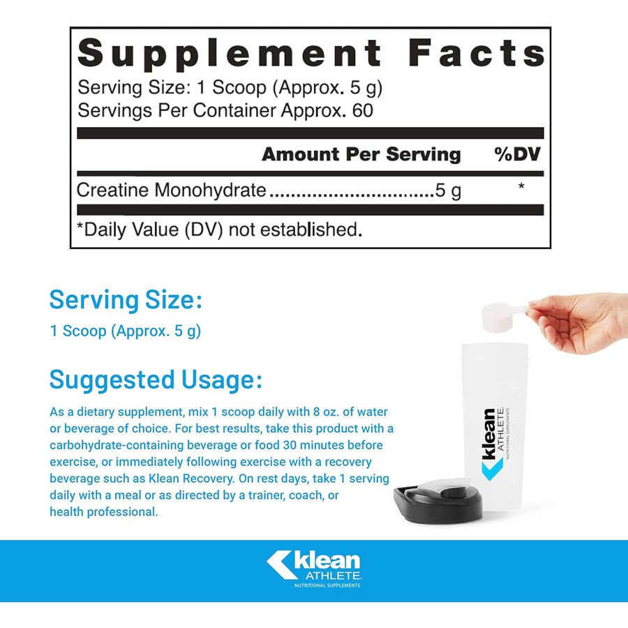 Douglas Labs Klean Athlete ICreatine, 11.1 oz 315 gms