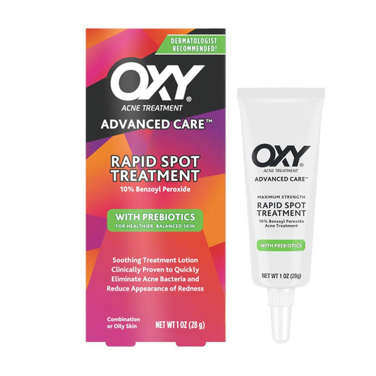 Oxy Advanced Care Maximum Strength Rapid Spot Treatment with Prebiotics - 1oz