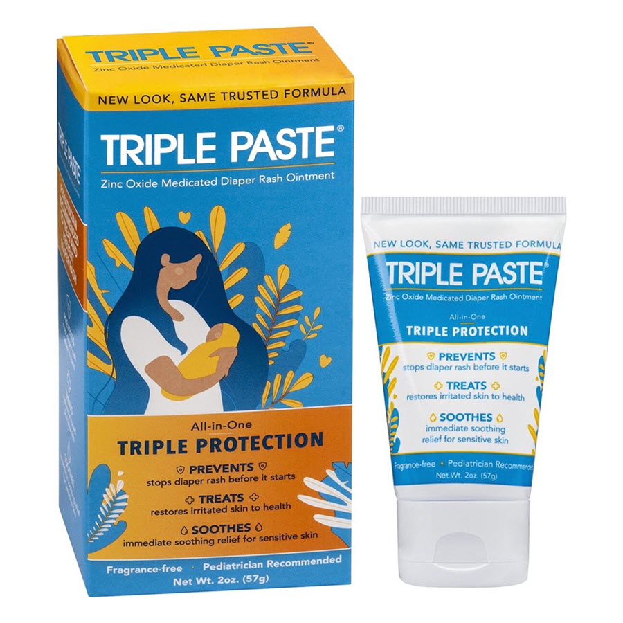 Triple Paste Diaper Rash Ointment, 2oz