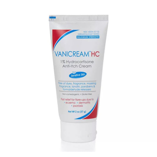 Vanicream 1% Hydrocortisone Anti-Itch Lotion Unscented - 2oz