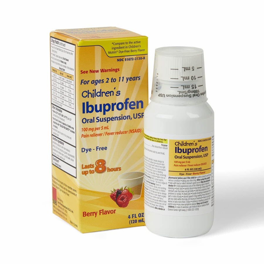 Children's Ibuprofen Oral Suspension Berry 4oz ,1ct