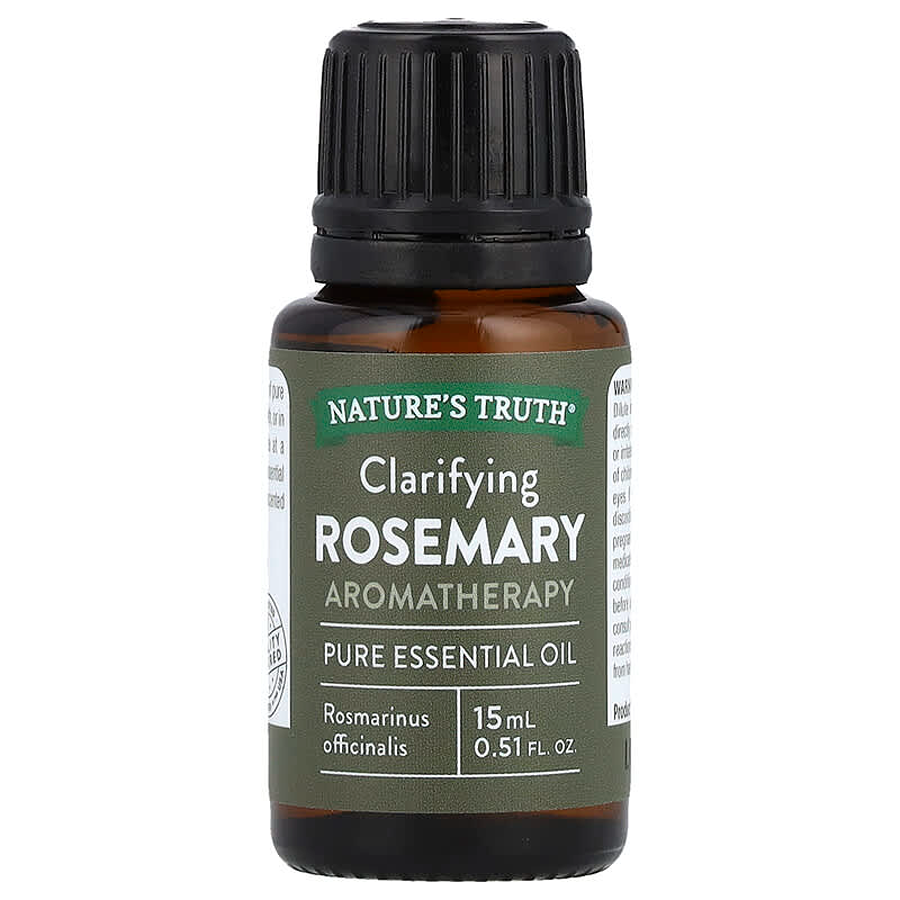 Natures Truth Rosemary Aromatherapy Pure Essential Oil, 15ml