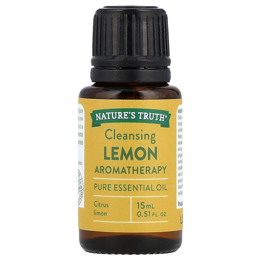 Nature's Truth Aromatherapy Pure Lemon Essential Oil, 15ml