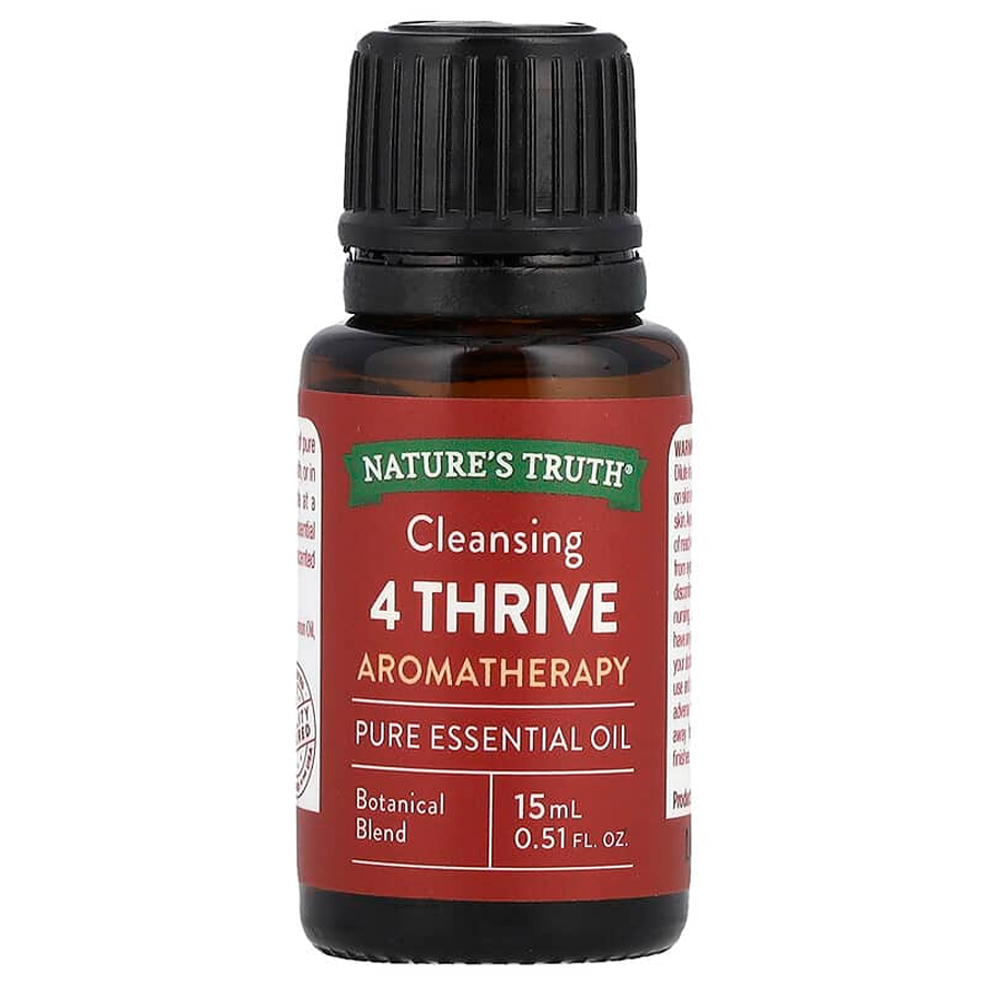 Nature's Truth Thrive Pure Essential Cleansing Aromatherapy Oil - 15ml