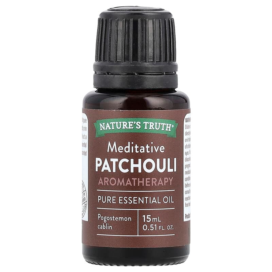 Nature's Truth Meditative Patchouli Pure Essential Oil, 15ml