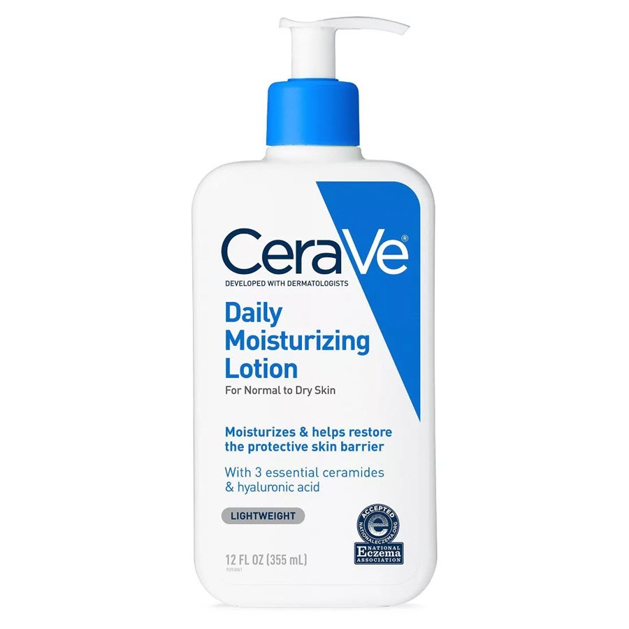 CeraVe Daily Moisturizing Face and Body Lotion for Normal to Dry Skin, 12oz