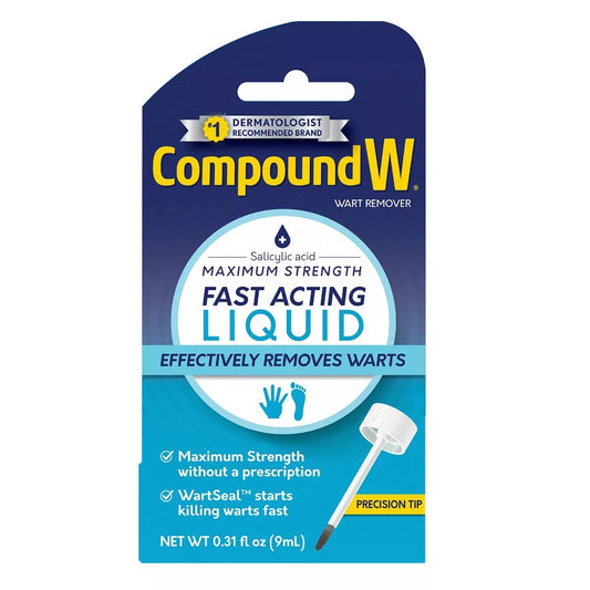 Compound W Maximum Strength Fast Acting Liquid Wart Remover - 0.31 fl oz