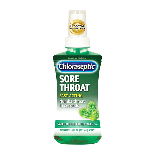 Chloraseptic Sore Throat Spray Menthol, 6oz