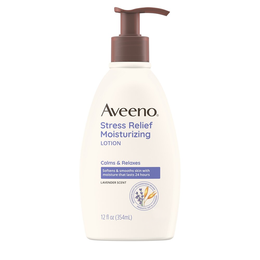 Aveeno Stress Relief Moisturizing Lotion with Lavender Scent - 12 fl oz