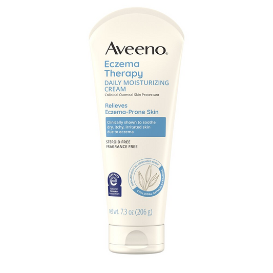 Aveeno Eczema Therapy Hand & Body Moisturizer Cream - 7.3 oz