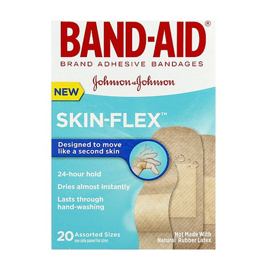 Band-Aid Brand Skin-Flex Bandages Assorted, 20ct