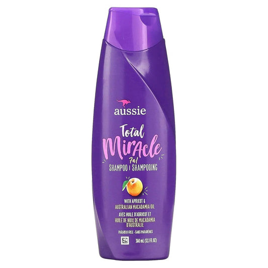 Aussie Total Miracle Collection 7N1 Shampoo, 12.1oz