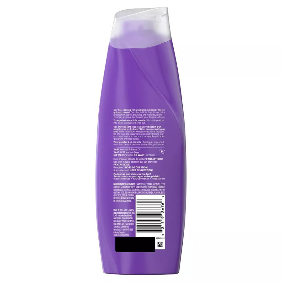 Aussie Miracle Moist Conditioner - 12.1 fl oz