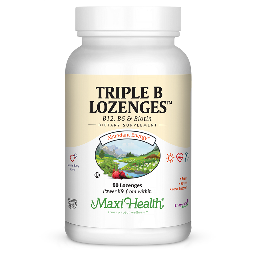 Maxi Health Triple B Lozenges, 90 Count