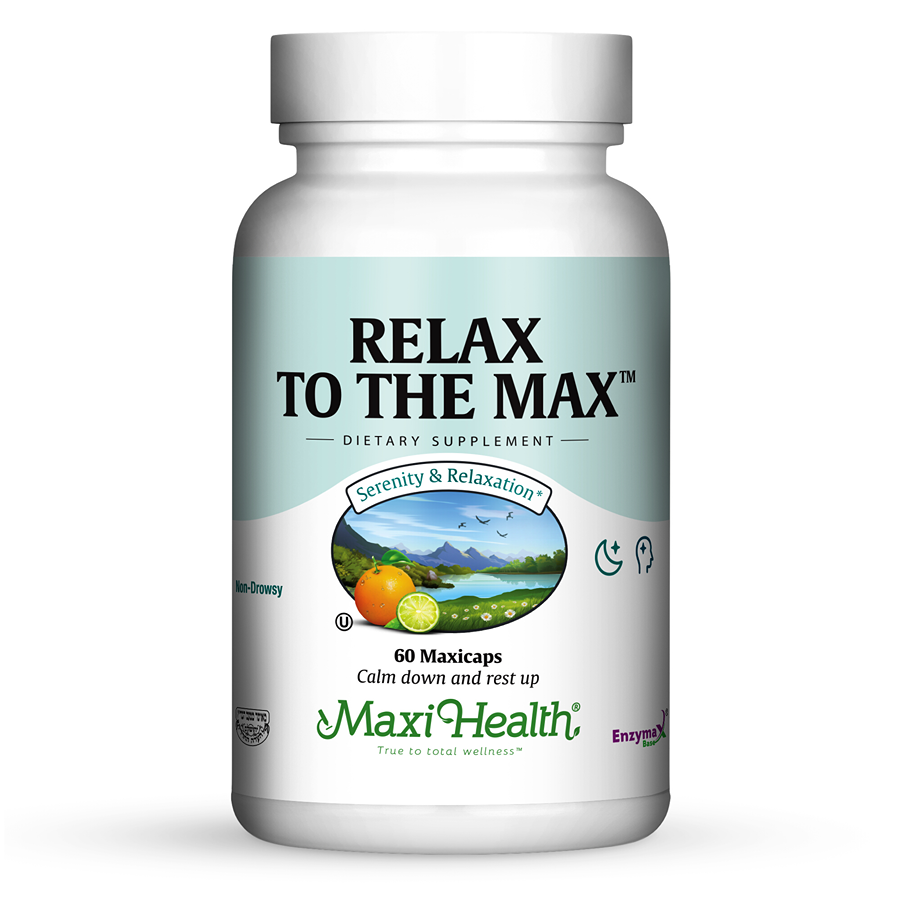 Maxi Health Relax To The Max, 60 Vegetable Capsules