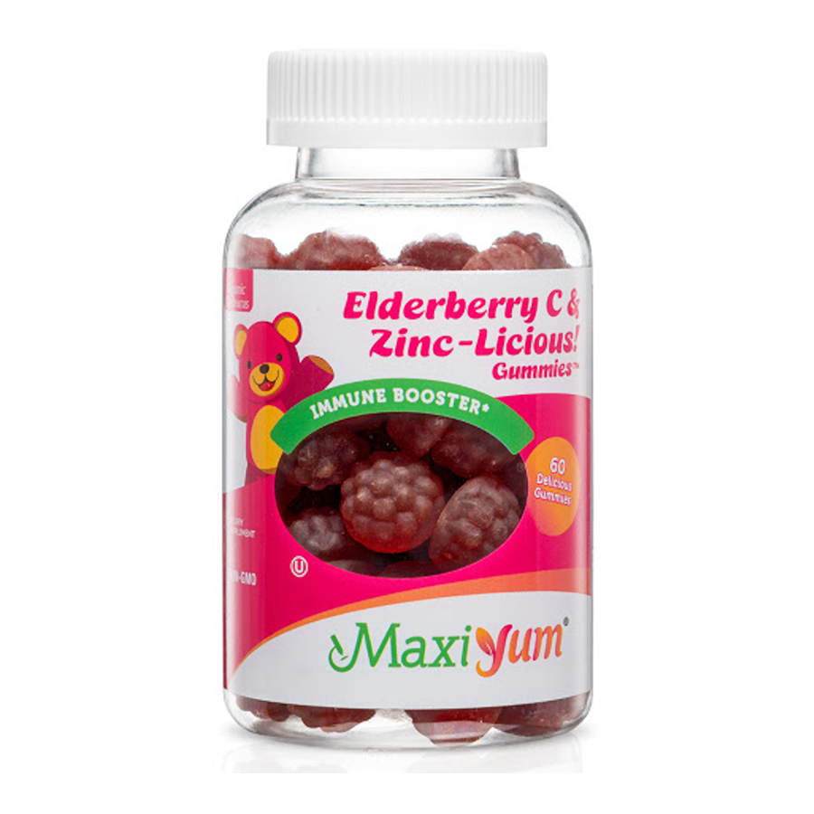 Maxi Health Elderberry C & Zinc-Licious! Gummies