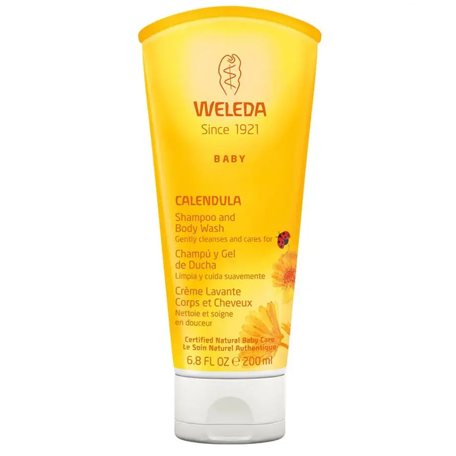 Weleda Calendula Shampoo & Body Wash for Babies 6.8 fl. oz.