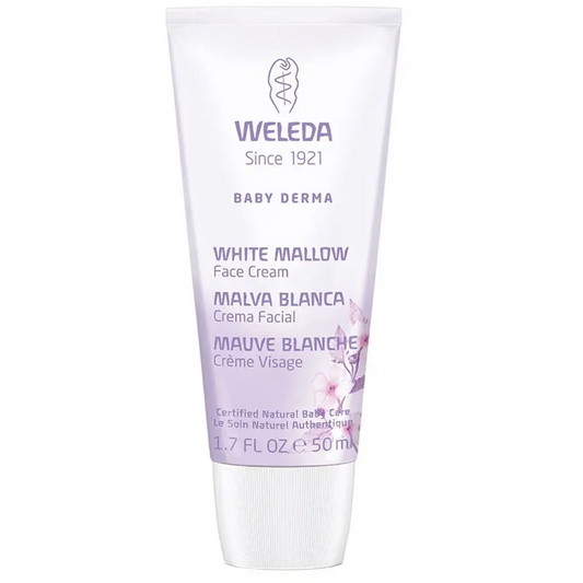 Weleda White Mallow Sensitive Skin Face Cream for Babies 1.7 fl. oz.