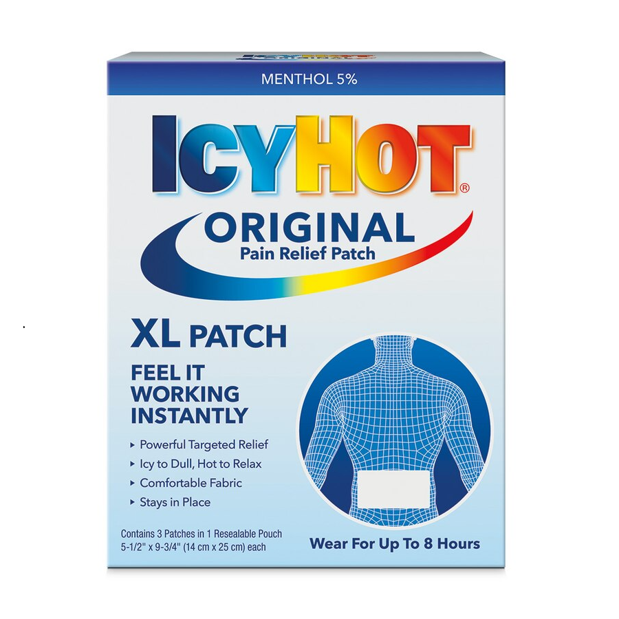 Icy Hot Medicated Patch Back - Extra Large - 3ct