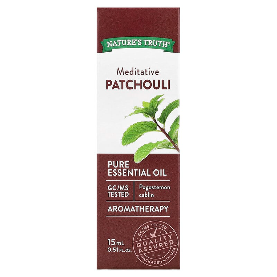 Nature's Truth Meditative Patchouli Pure Essential Oil, 15ml