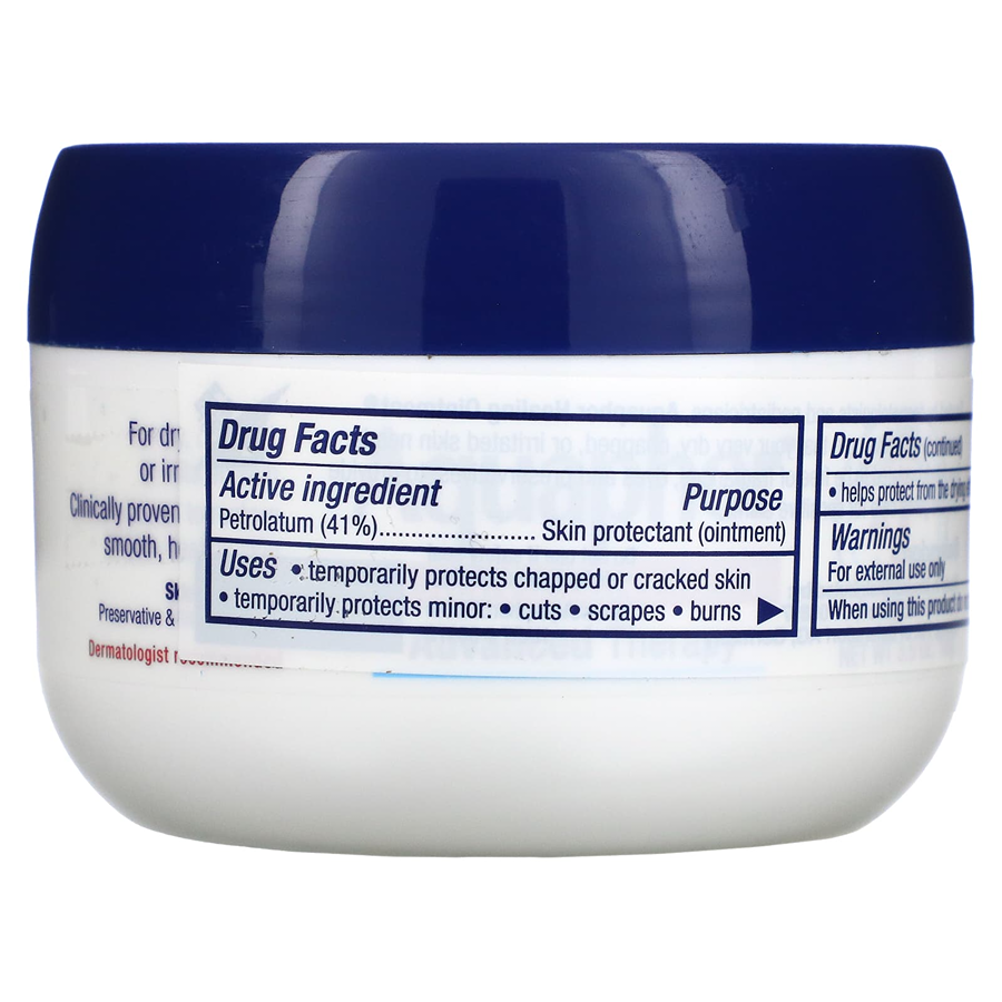 Aquaphor Healing Ointment Skin Protectant Advanced Therapy Moisturizer, Unscented, 14oz