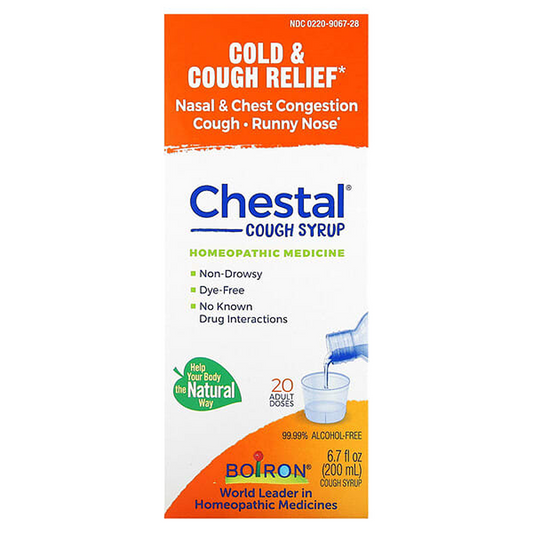 Boiron Chestal Cold & Cough Homeopathic Medicine For Cold & Cough - 6.7 fl oz Liquid