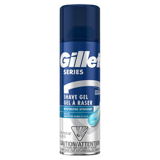 Gillette Series Shave Gel, Moisturizing - 7oz