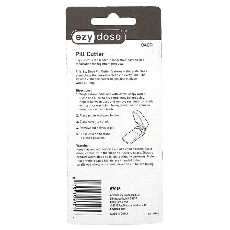 Ezy Dose Tablet Cutter, 67015