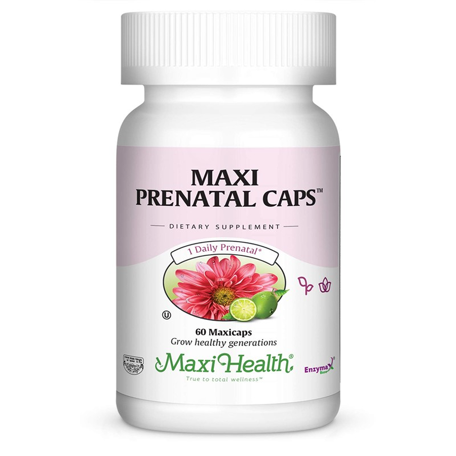 Maxi Health Prenatal Caps One Daily, 60 MaxiCaps