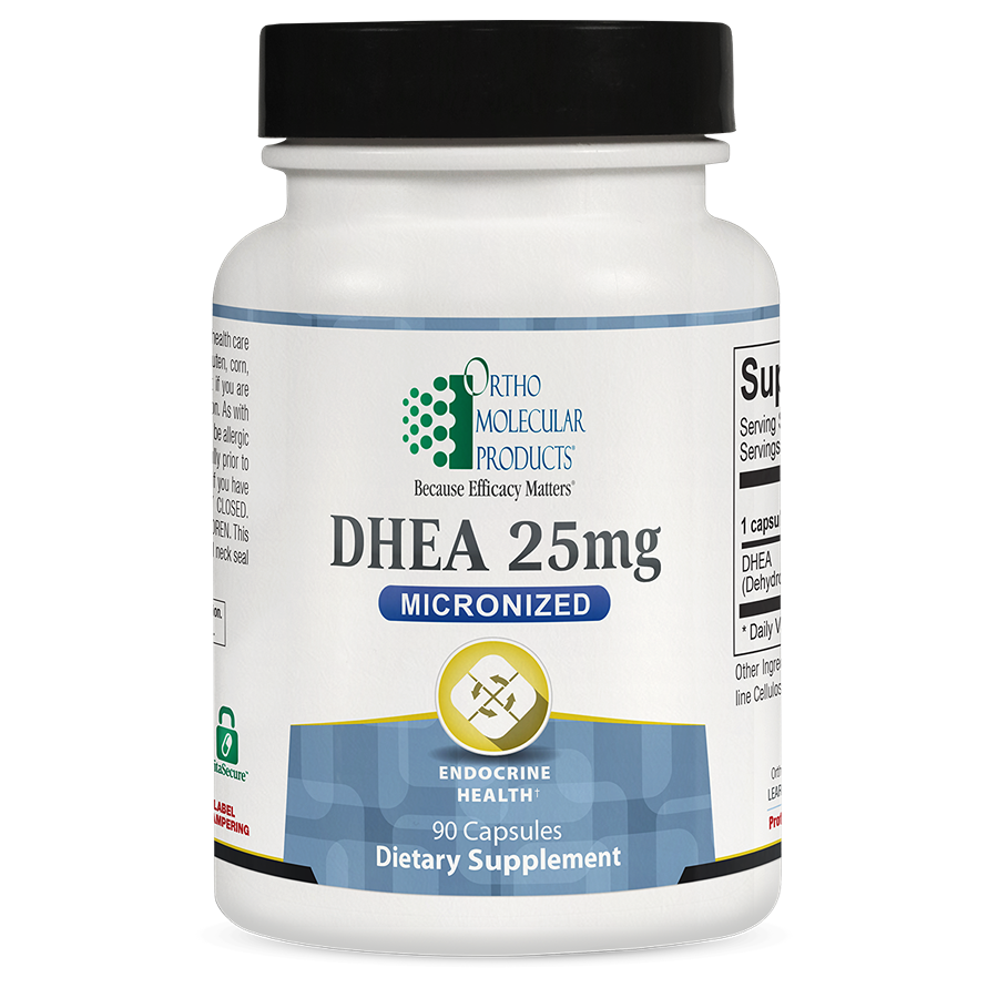 Ortho Molecular DHEA 25 Mg 90 Capsules