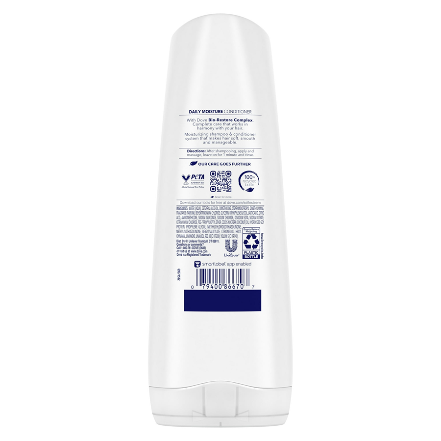 Dove Beauty Daily Moisture Conditioner for Dry Hair, 12oz