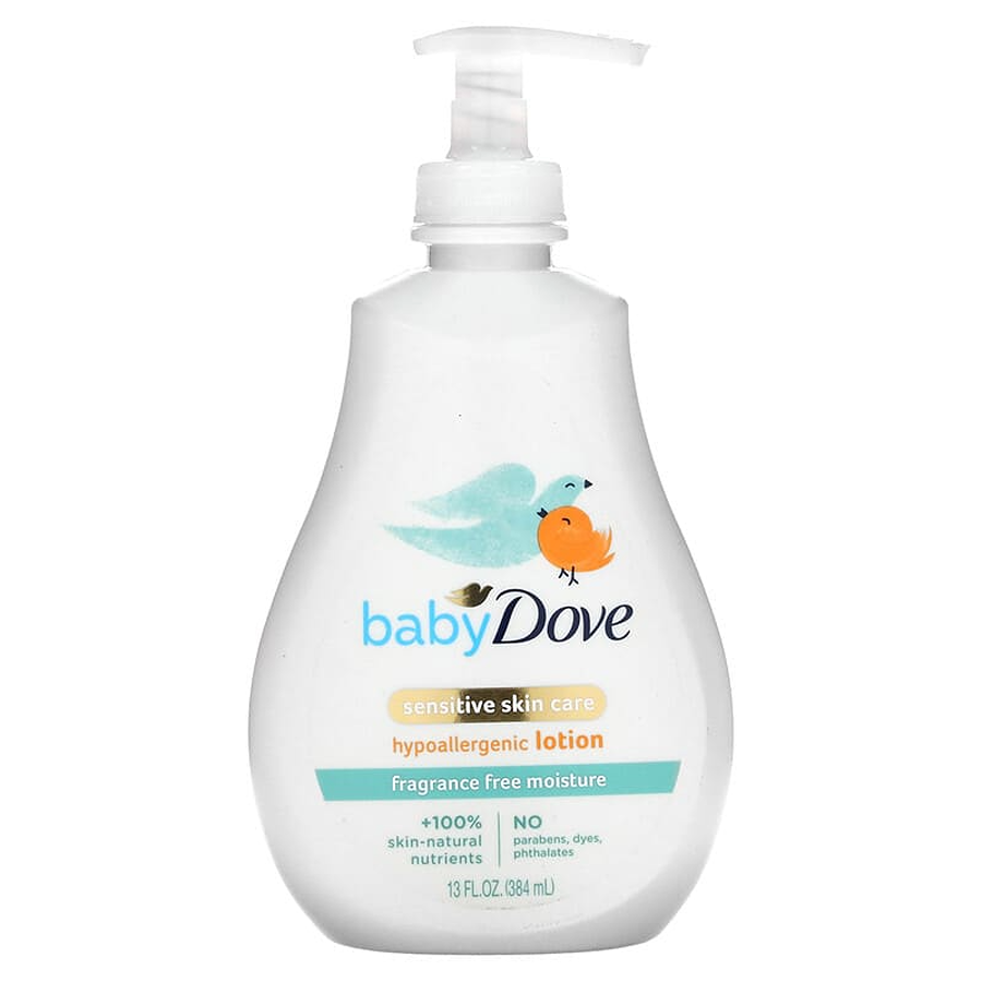 Dove Baby Sensitive Moisture Fragrance-Free Lotion, 13oz