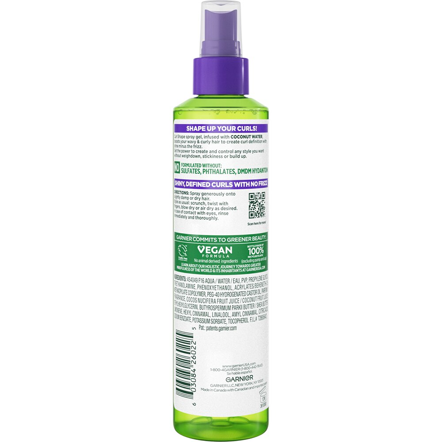 Garnier Fructis Style Curl Shape Defining Spray Gel - 8.5 fl oz