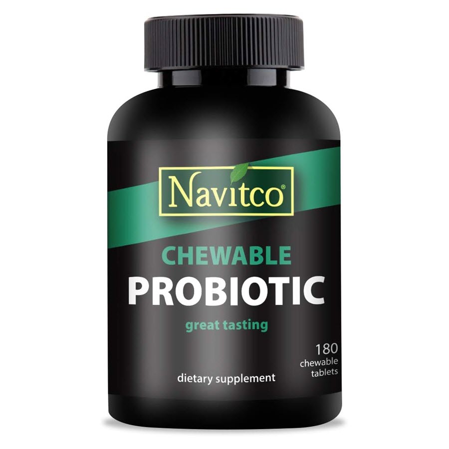 Navitco Probiotic Chewable Berry Flavor, 90 Wafers