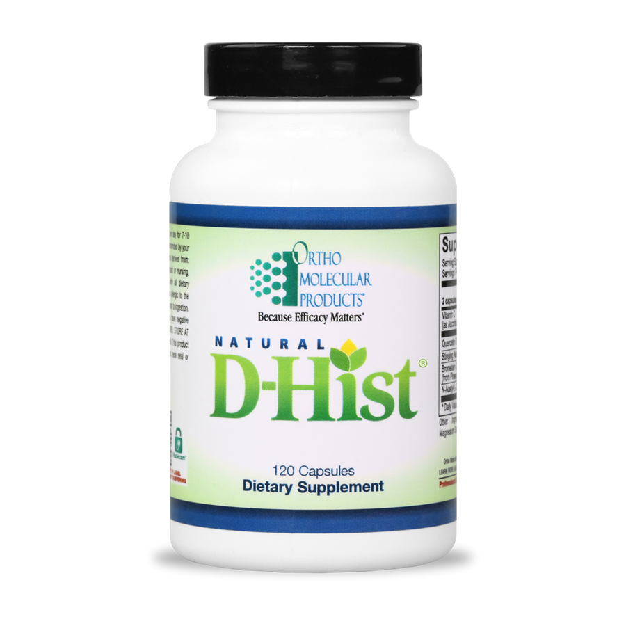 Ortho Molecular Natural D Hist, 40 Capsules