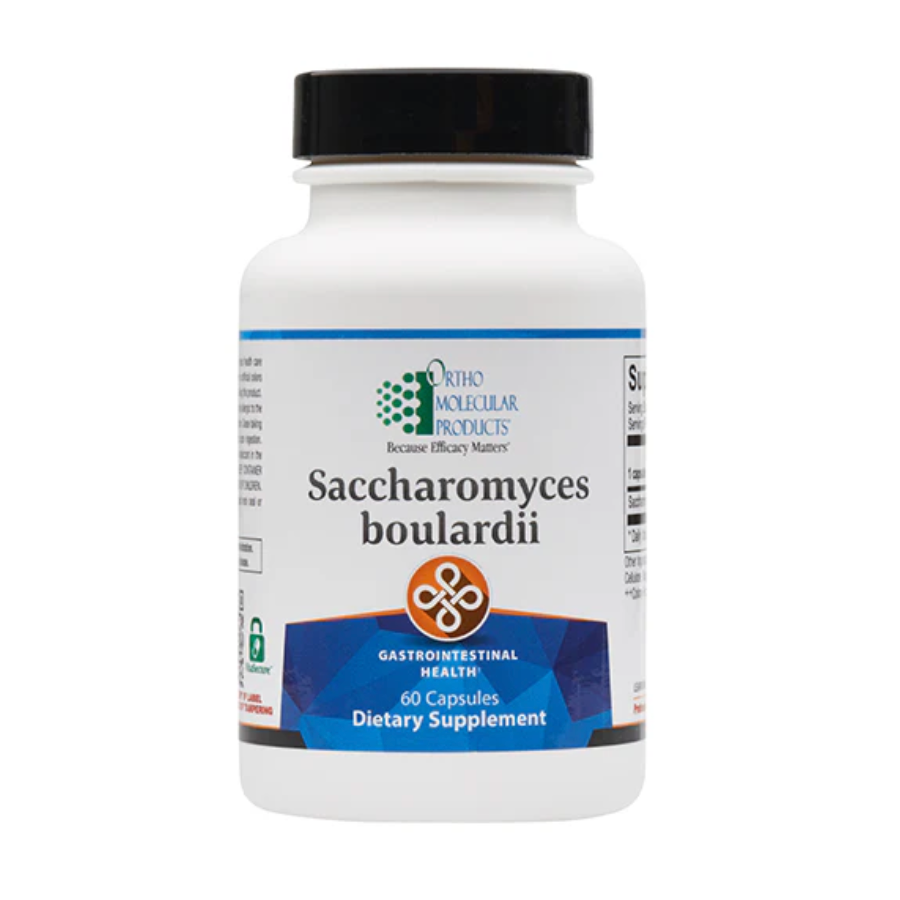 Ortho Molecular Saccharomyces Boulardii, 60 Capsules