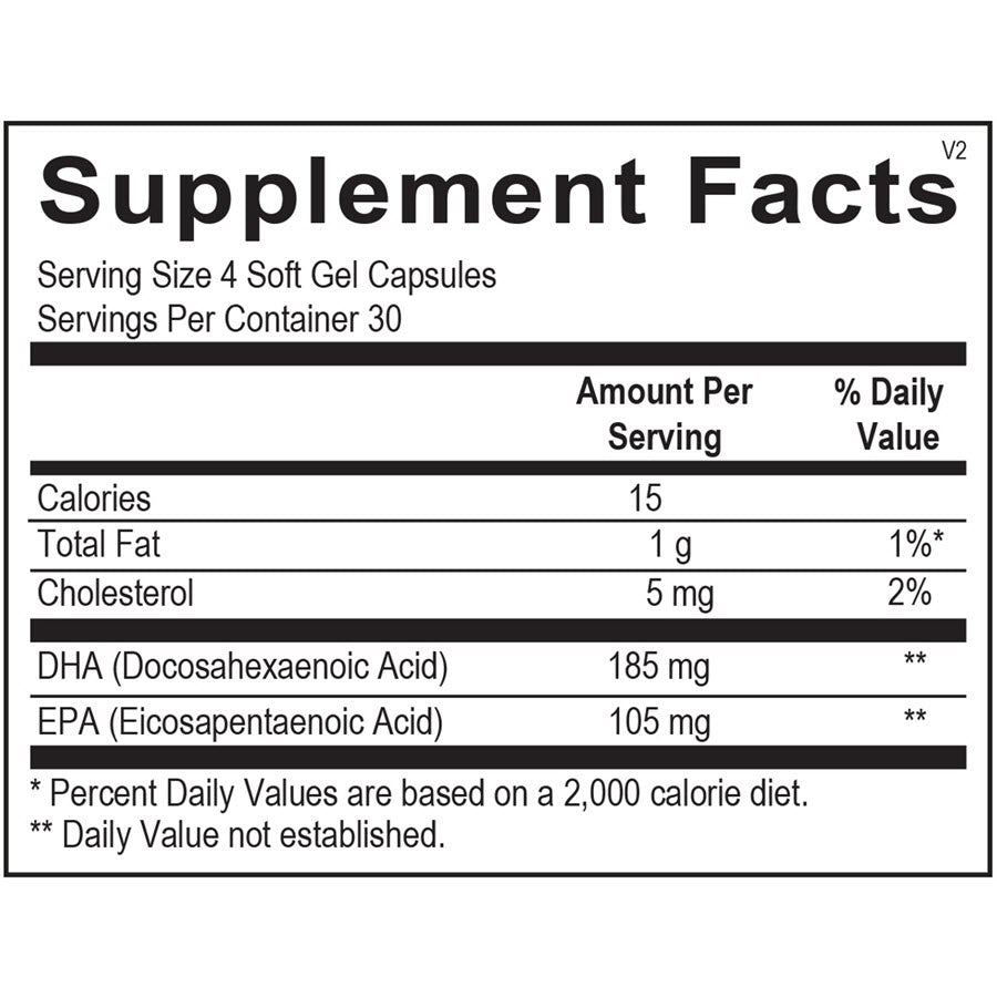 Ortho Molecular Orthomega Pearls, 120 Chewable Softgels