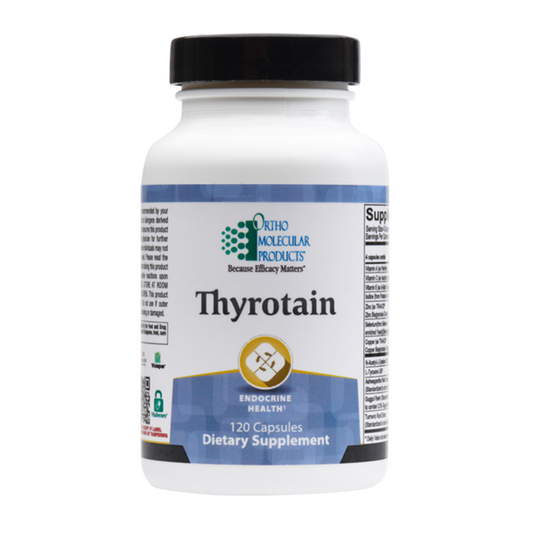 Ortho Molecular Thyrotain, 120 Capsules