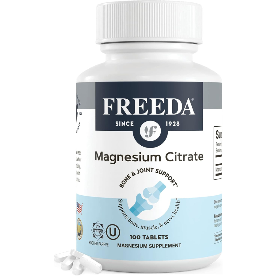 Freeda Magnesium Citrate 100mg, 100 Tablets