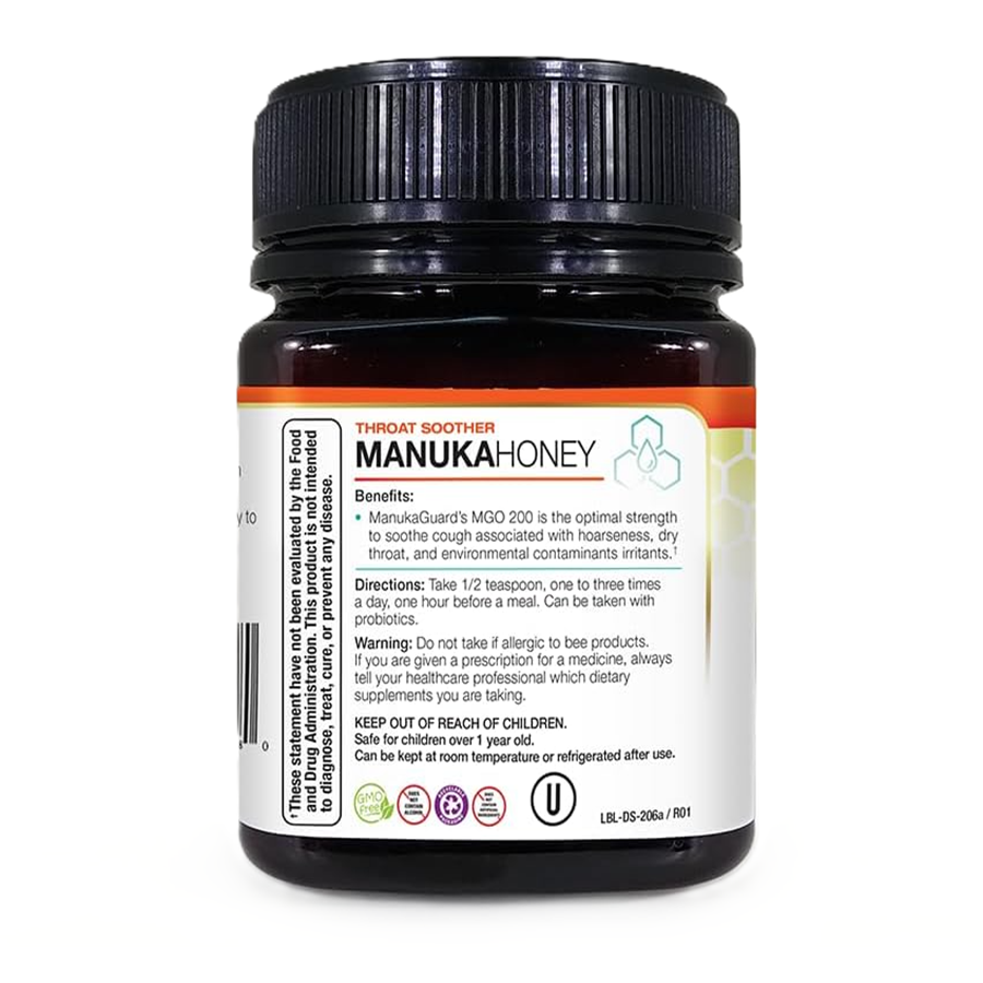 ManukaGuard Throat Soother Manuka Honey 8.8oz