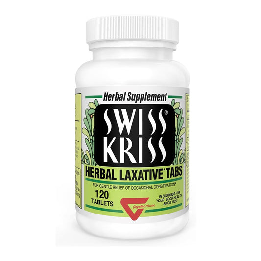 Swiss Kriss Natural Swiss Kriss Herbal Laxative - 120 Tablets