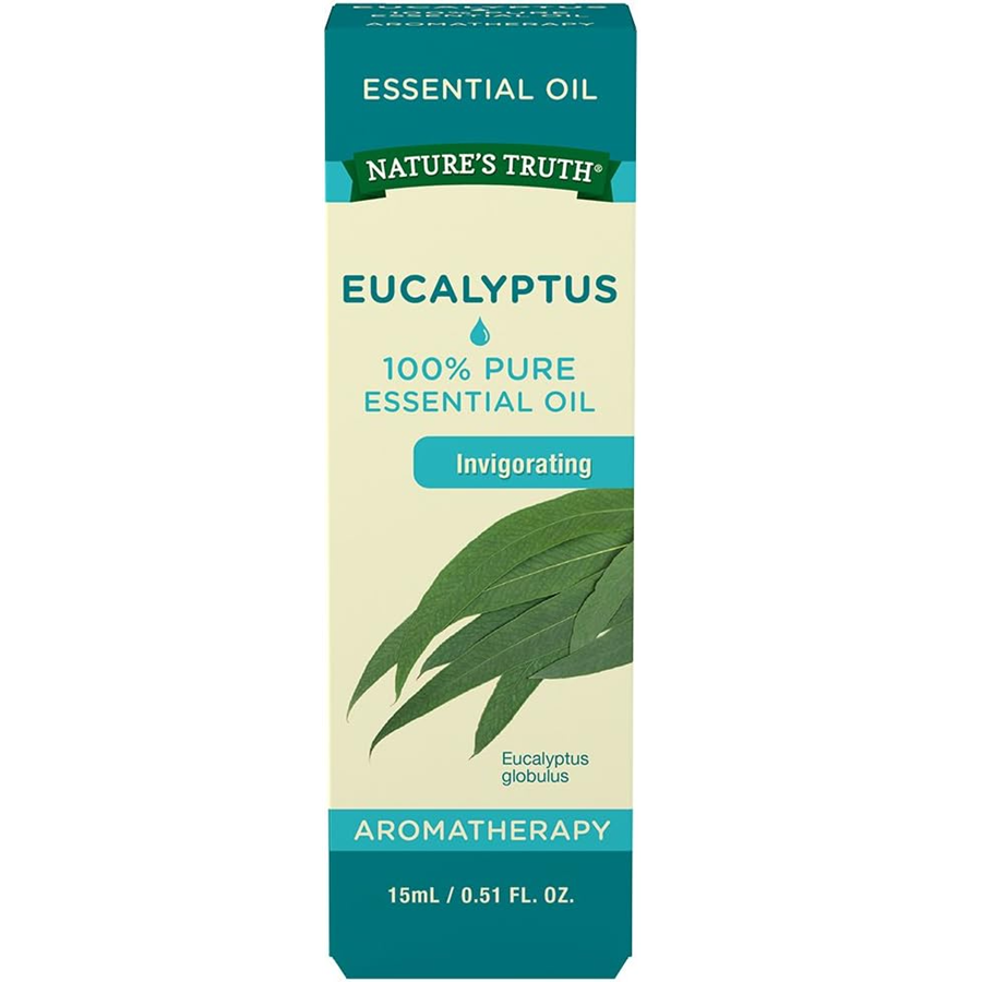 Natures Truth Aromatherapy Eucalyptus Pure Essential Oil, 15ml