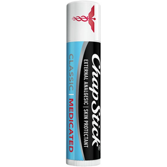 ChapStick Classic Medicated Lip Balm Tube, 0.15oz