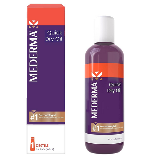 Mederma Quick Dry Oil for Stretch Marks and Scars, 3.4 fl oz