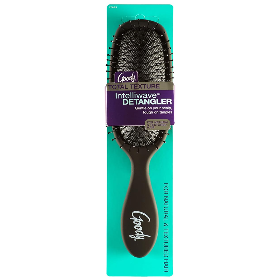 Goody Total Texture Intelliwave Detangler Hair Brush, Black